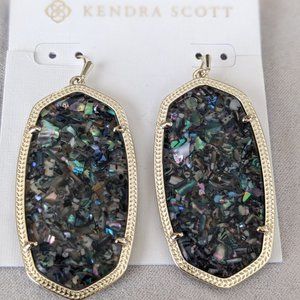 LIMITED EDITION - Kendra Scott Danielle earrings - Purple Crush Abalone